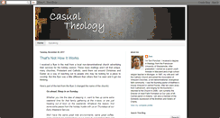 Desktop Screenshot of casualtheology.com